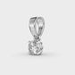 50 Cent Classic Solitaire Pendant (Without Chain)