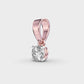 50 Cent Classic Solitaire Pendant (Without Chain)