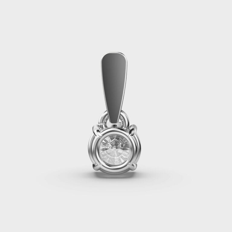 1 Carat Classic Solitaire Pendant (Without Chain)
