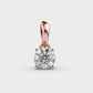 1 Carat Classic Solitaire Pendant (Without Chain)