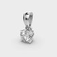 1 Carat Classic Solitaire Pendant (Without Chain)