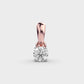 50 Cent Classic Solitaire Pendant (Without Chain)