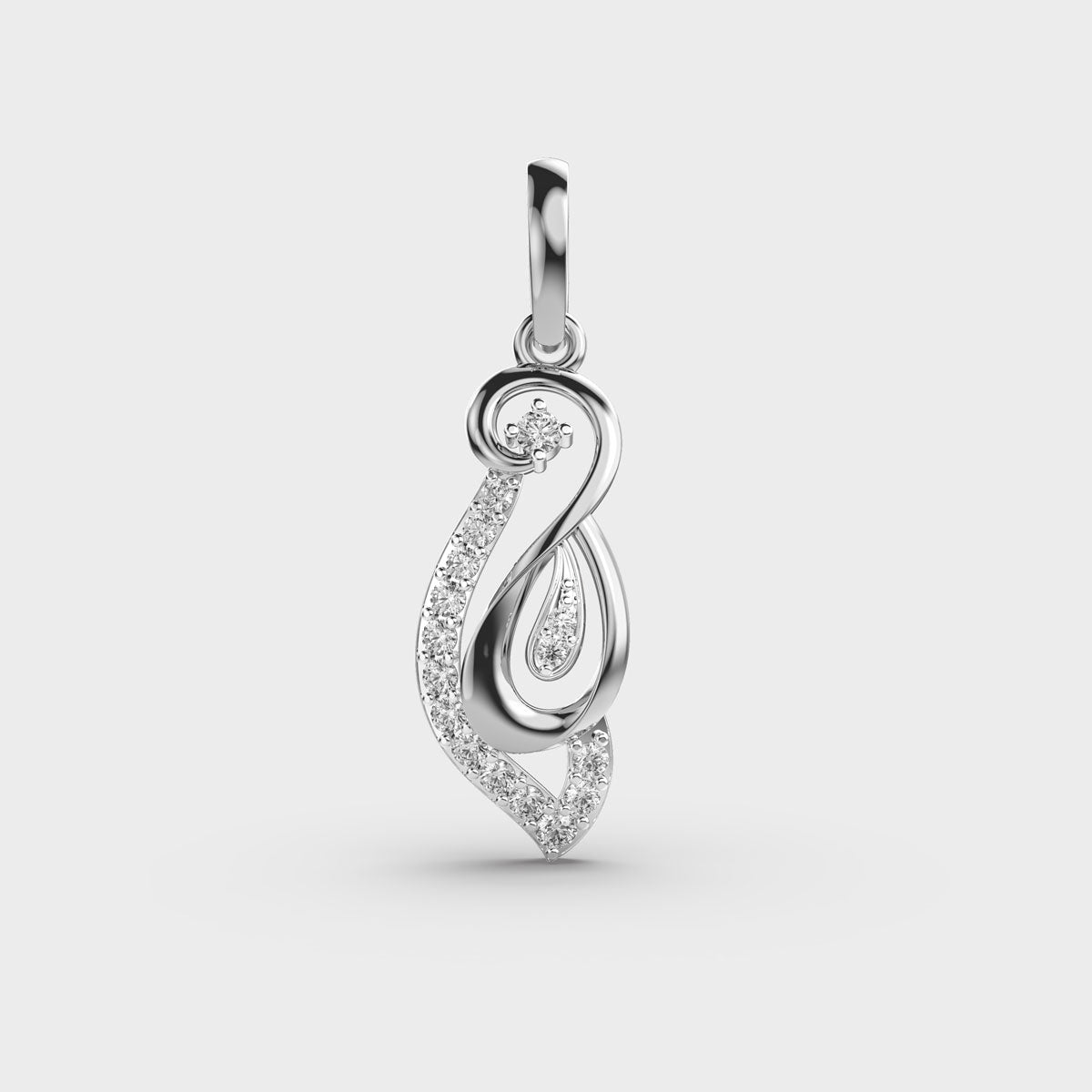Everyday Elegance Diamond Pendant (Without Chain)
