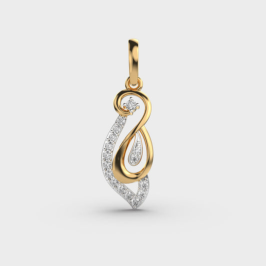Everyday Elegance Diamond Pendant (Without Chain)
