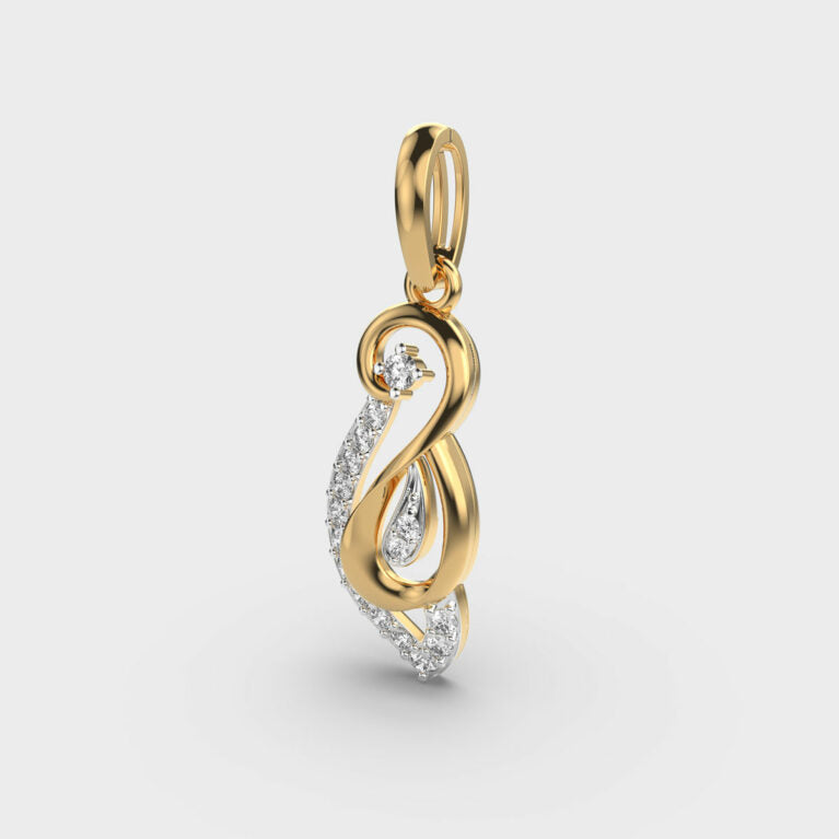Everyday Elegance Diamond Pendant (Without Chain)