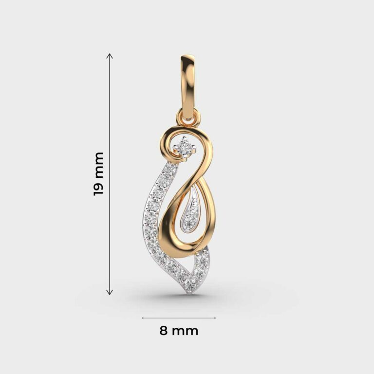 Everyday Elegance Diamond Pendant (Without Chain)