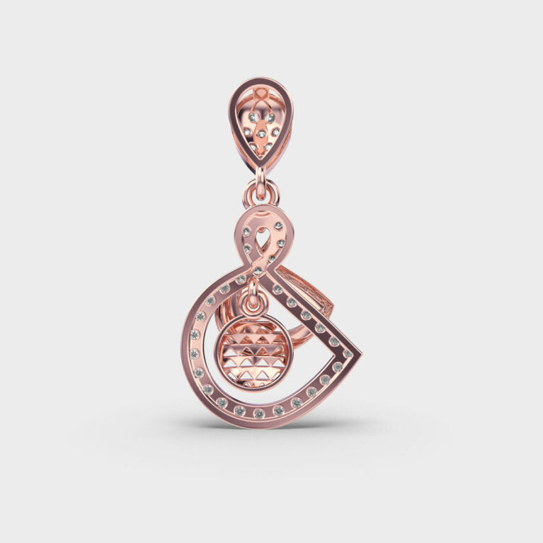 Ultimate Elegance Diamond Pendant (Without Chain)