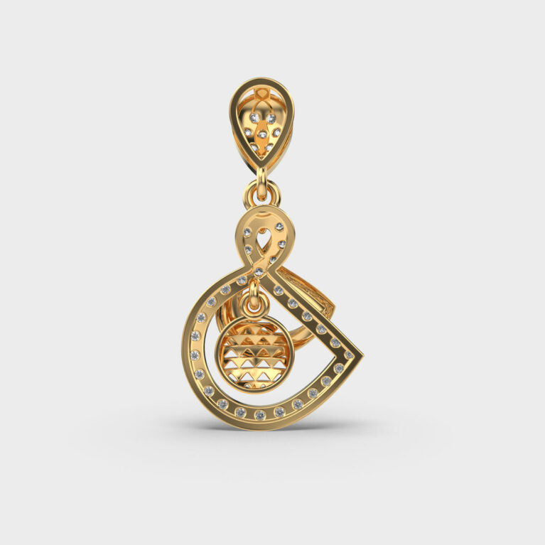 Ultimate Elegance Diamond Pendant (Without Chain)
