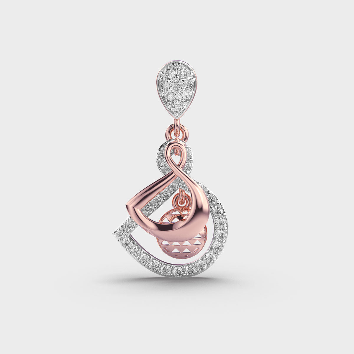 Ultimate Elegance Diamond Pendant (Without Chain)