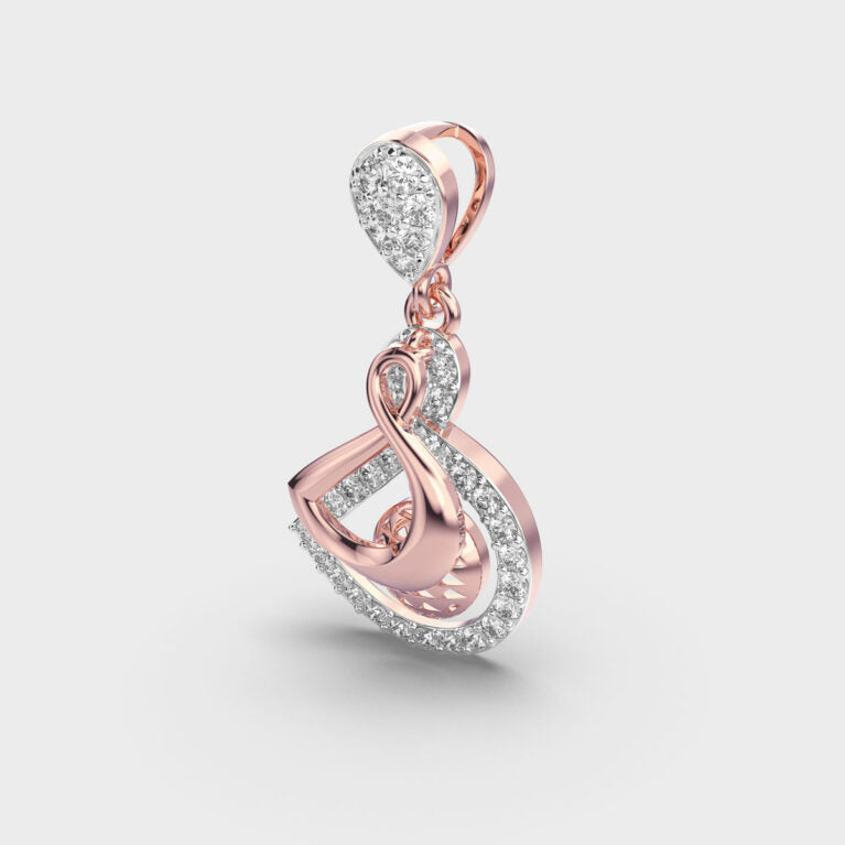 Ultimate Elegance Diamond Pendant (Without Chain)
