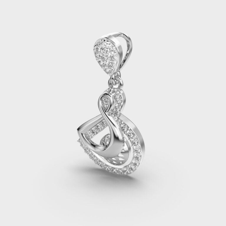 Ultimate Elegance Diamond Pendant (Without Chain)
