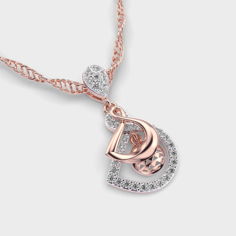 Ultimate Elegance Diamond Pendant (Without Chain)
