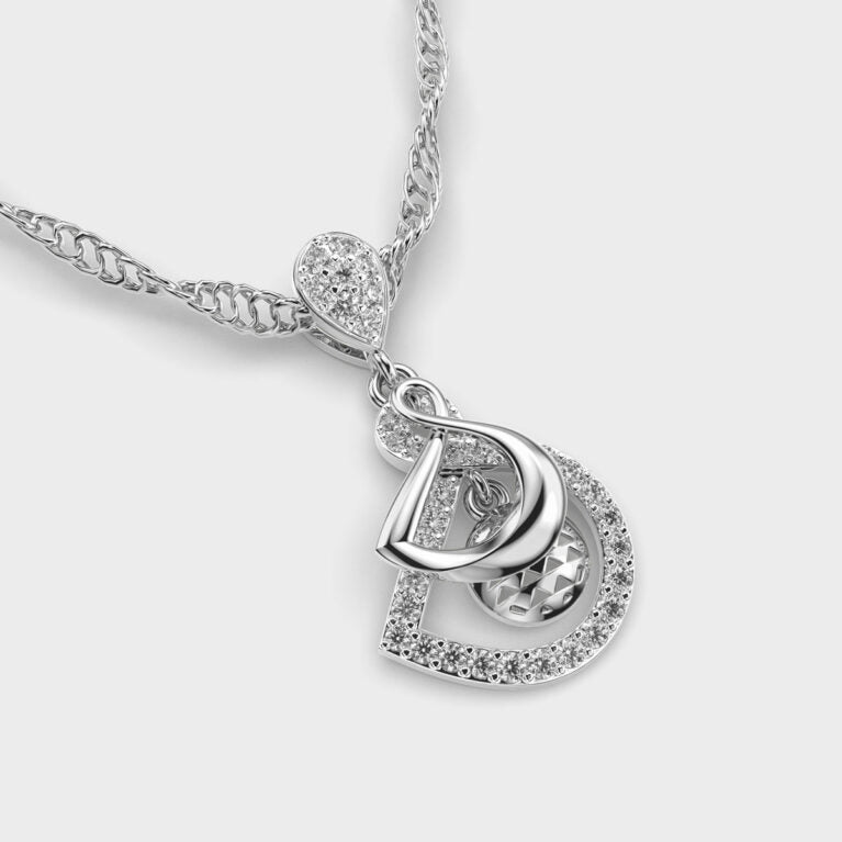 Ultimate Elegance Diamond Pendant (Without Chain)