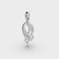 Twinning Cords Diamond Pendant (Without Chain)