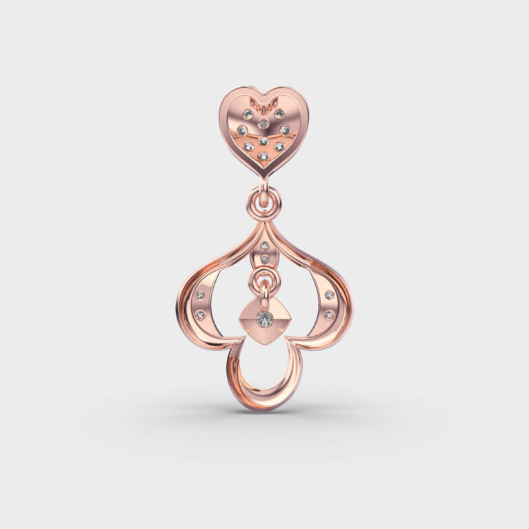 Everyday Heartthrob Diamond Pendant (Without Chain)