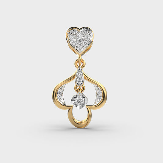 Everyday Heartthrob Diamond Pendant (Without Chain)