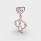 Everyday Heartthrob Diamond Pendant (Without Chain)