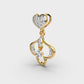 Everyday Heartthrob Diamond Pendant (Without Chain)