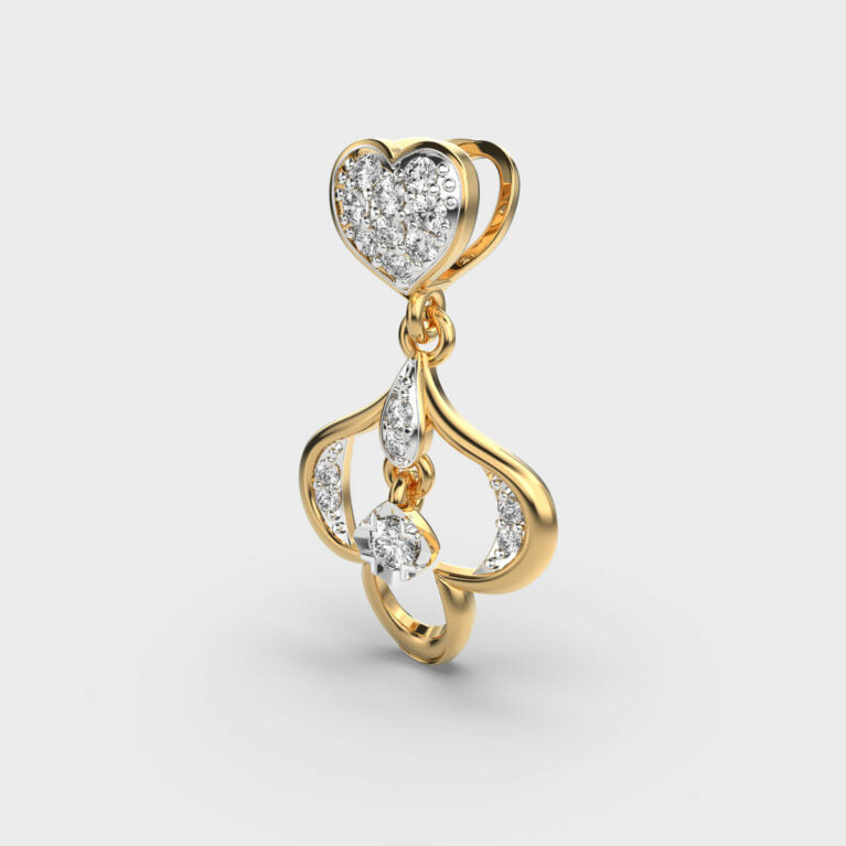 Everyday Heartthrob Diamond Pendant (Without Chain)