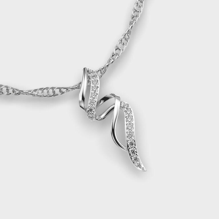 Vanity and Pride Diamond Pendant (With Chain)