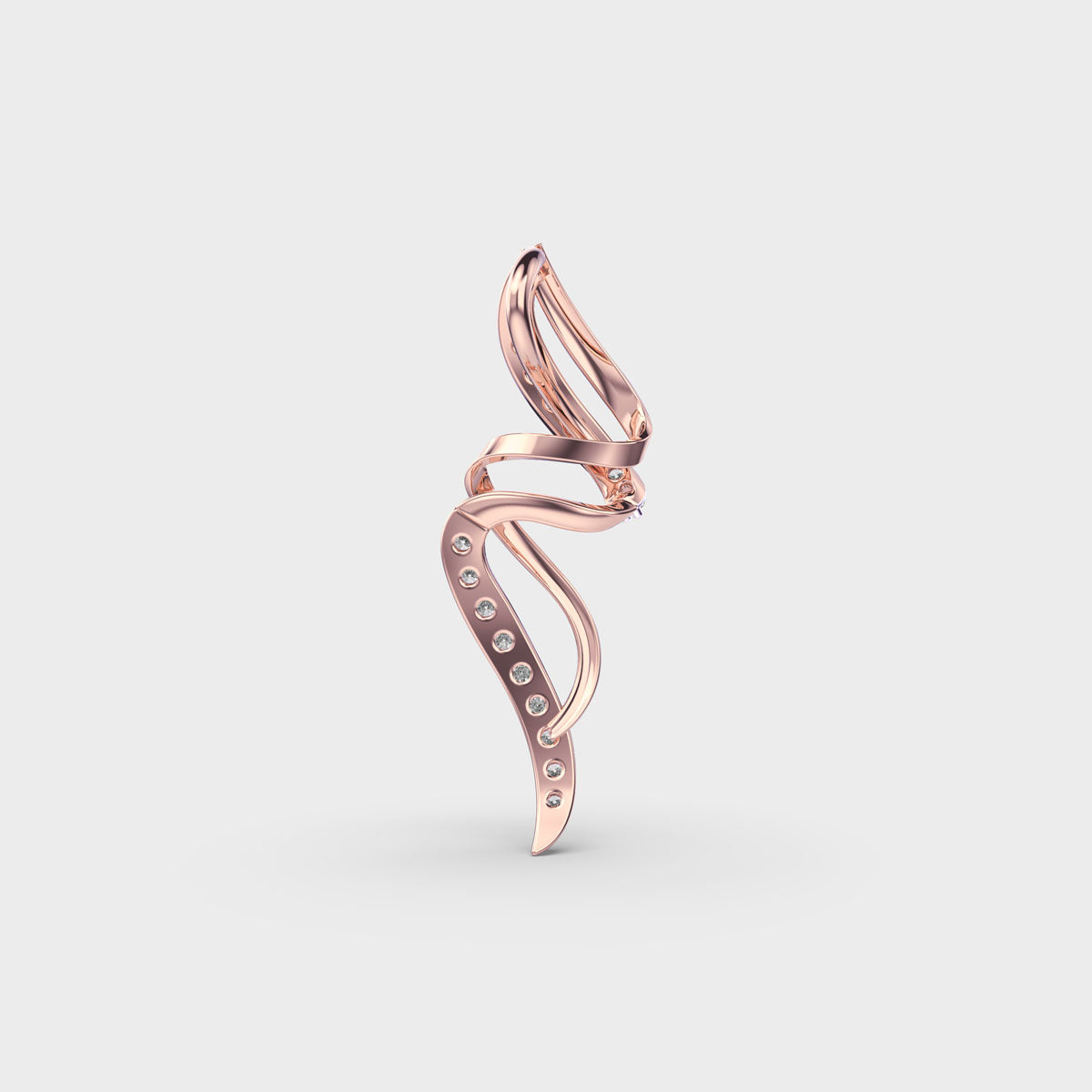 Vanity and Pride Diamond Pendant (With Chain)