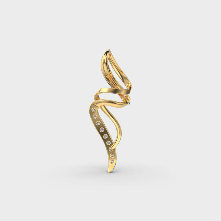 Vanity and Pride Diamond Pendant (With Chain)