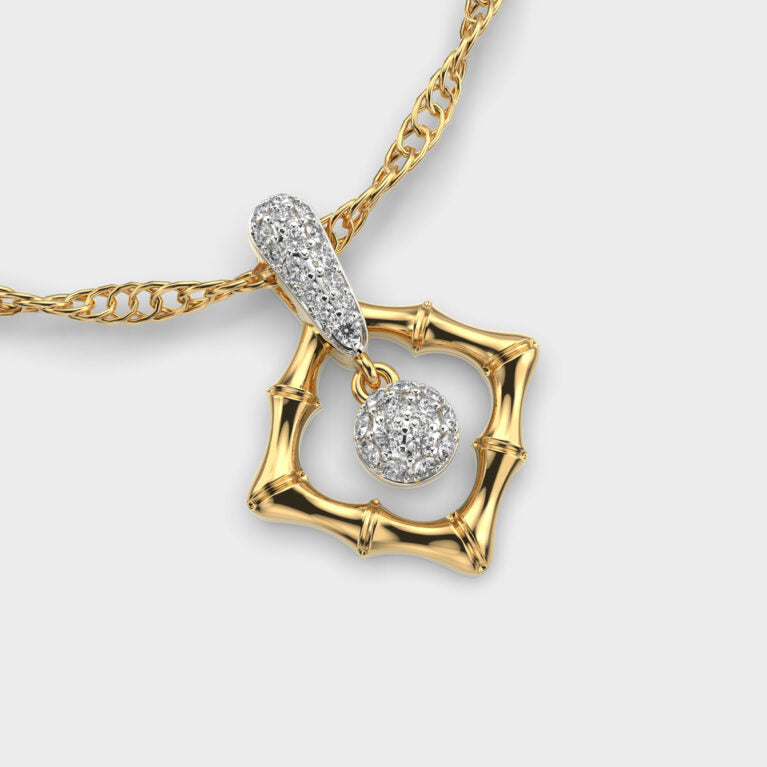 Versatile Simplicity Diamond Pendant (Without Chain)