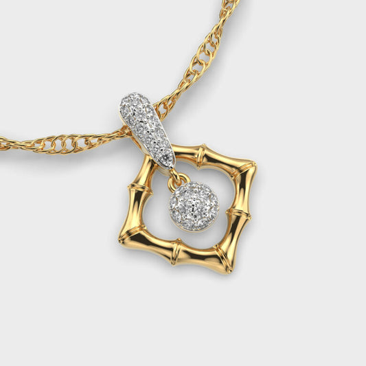 Versatile Simplicity Diamond Pendant (Without Chain)