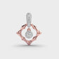 Versatile Simplicity Diamond Pendant (Without Chain)