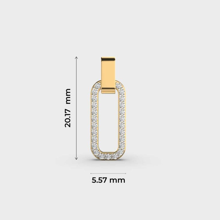 Ambition Aura Diamond Pendant (Without Chain)
