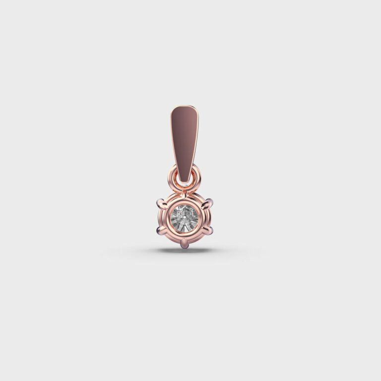 80 Cent Diamond Pendant (Without Chain)