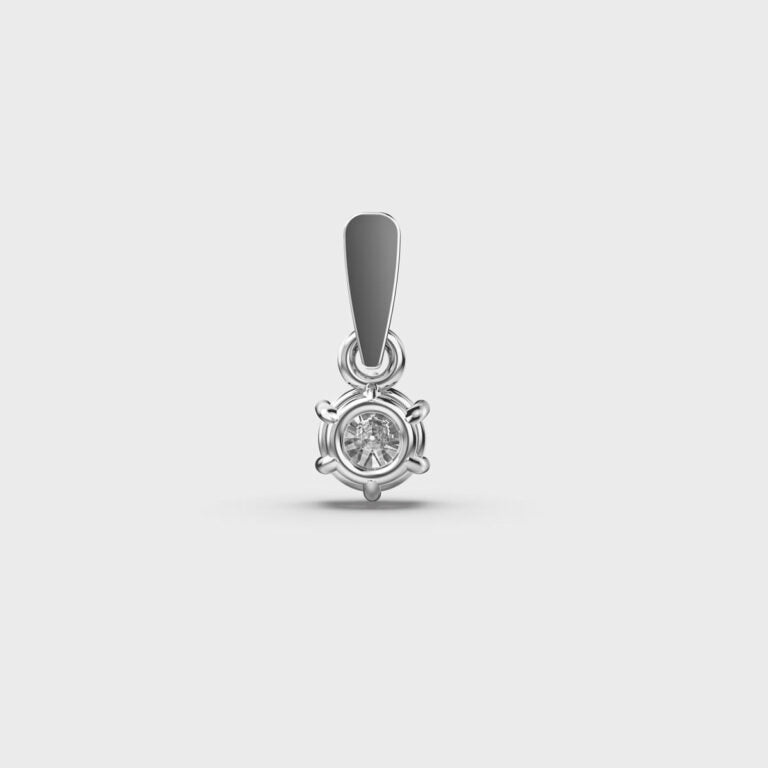 80 Cent Diamond Pendant (Without Chain)