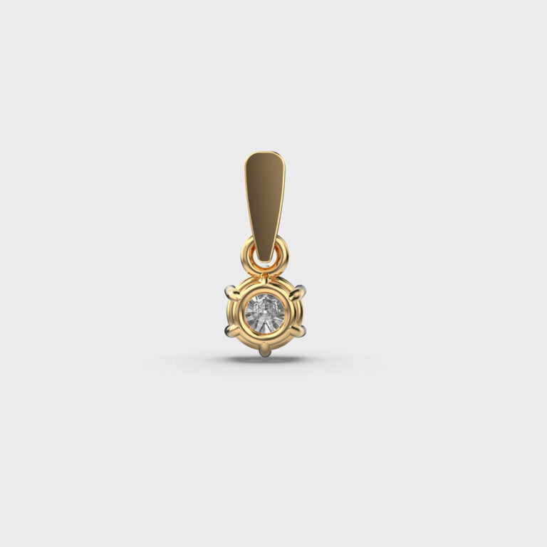 80 Cent Diamond Pendant (Without Chain)