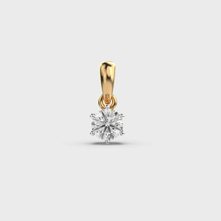 80 Cent Diamond Pendant (Without Chain)