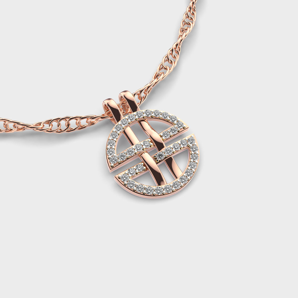 Undeniable Charisma Diamond Pendant (Without Chain)