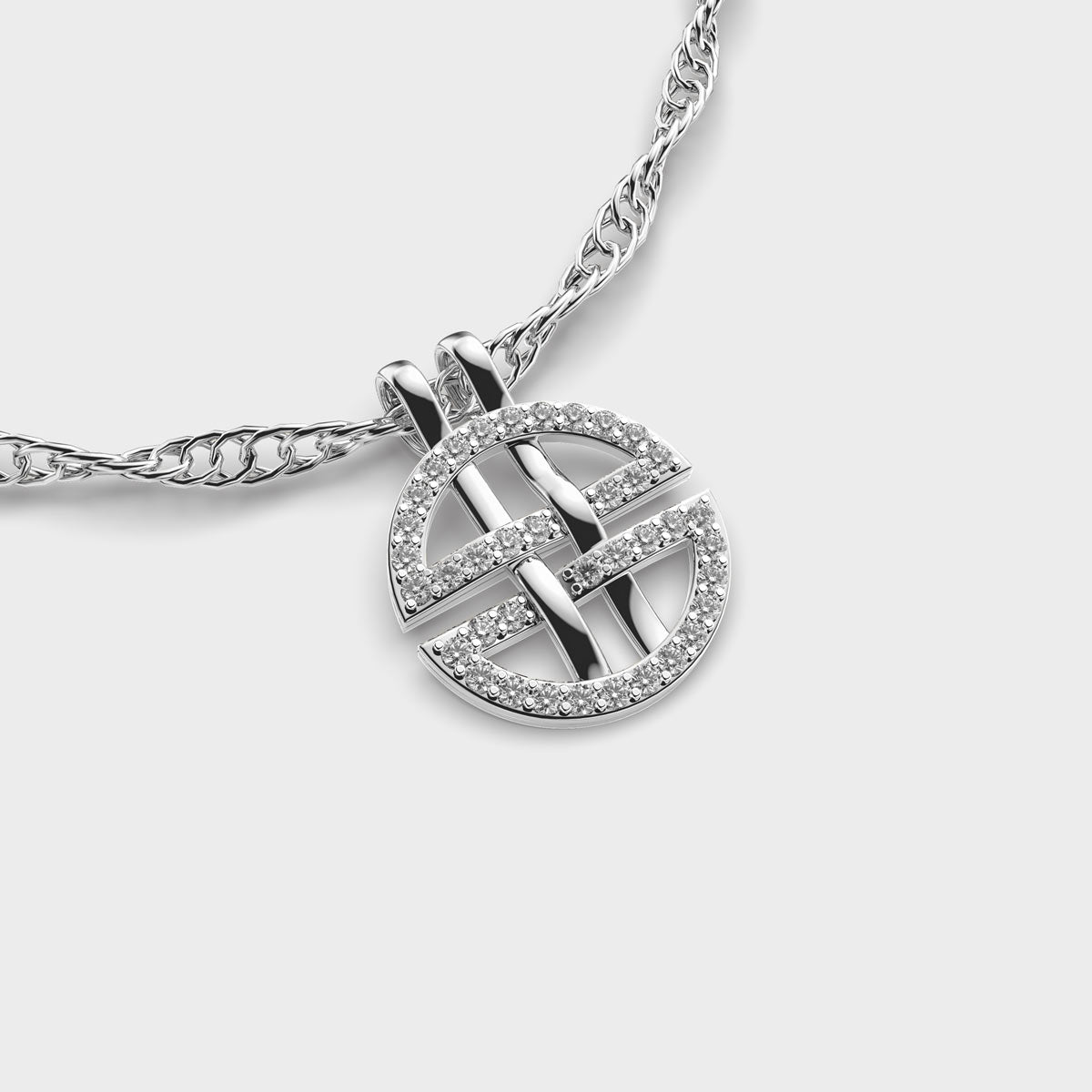 Undeniable Charisma Diamond Pendant (Without Chain)