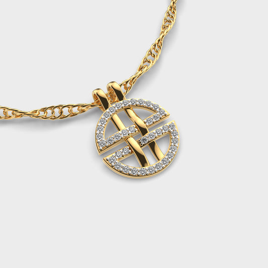 Undeniable Charisma Diamond Pendant (Without Chain)