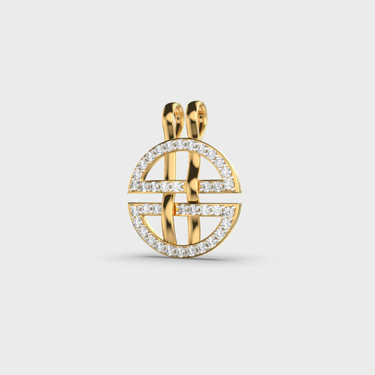 Undeniable Charisma Diamond Pendant (Without Chain)