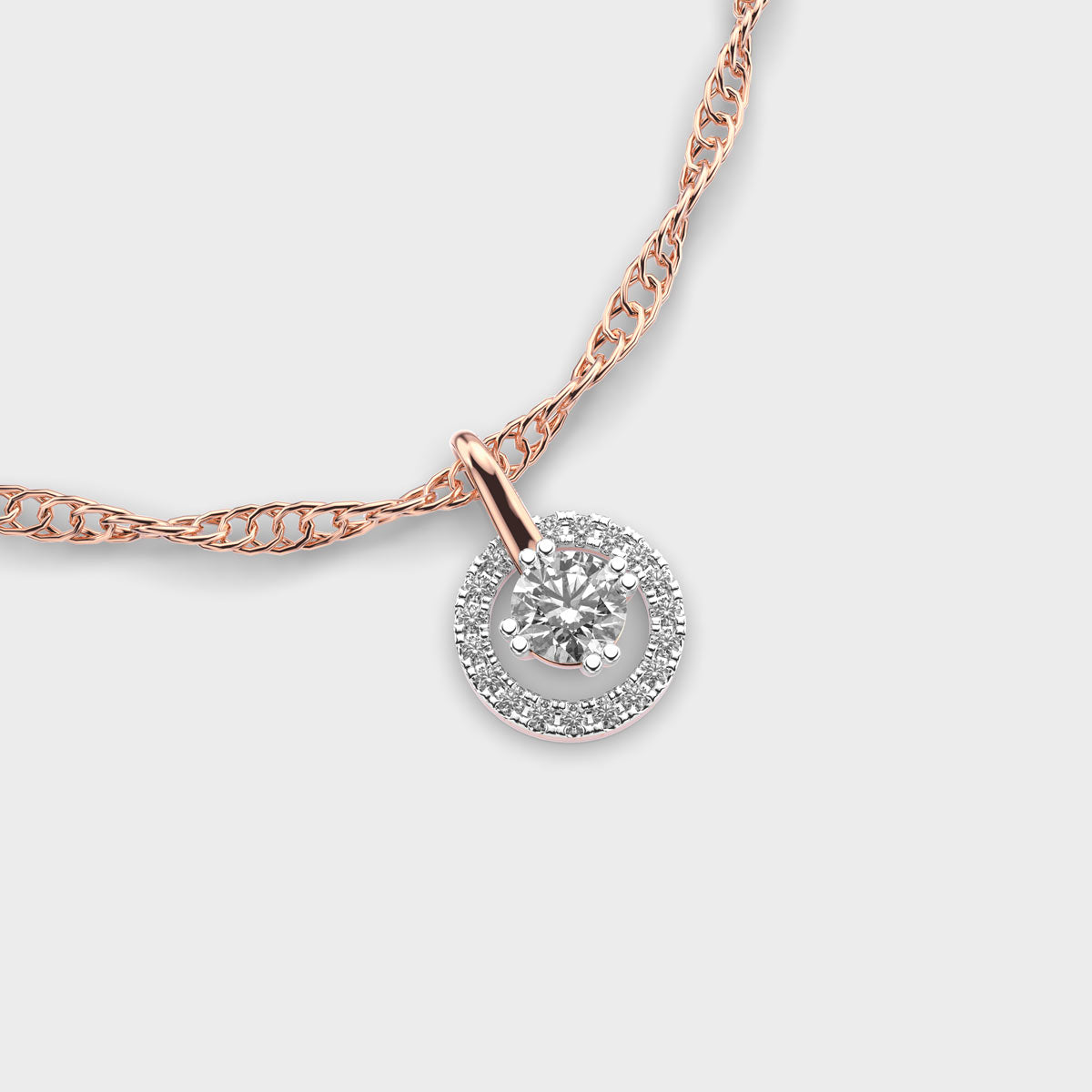 Moonshine Diamond Pendant (Without Chain)