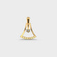 Blissful Bell Diamond Pendant (Without Chain)