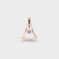 Blissful Bell Diamond Pendant (Without Chain)