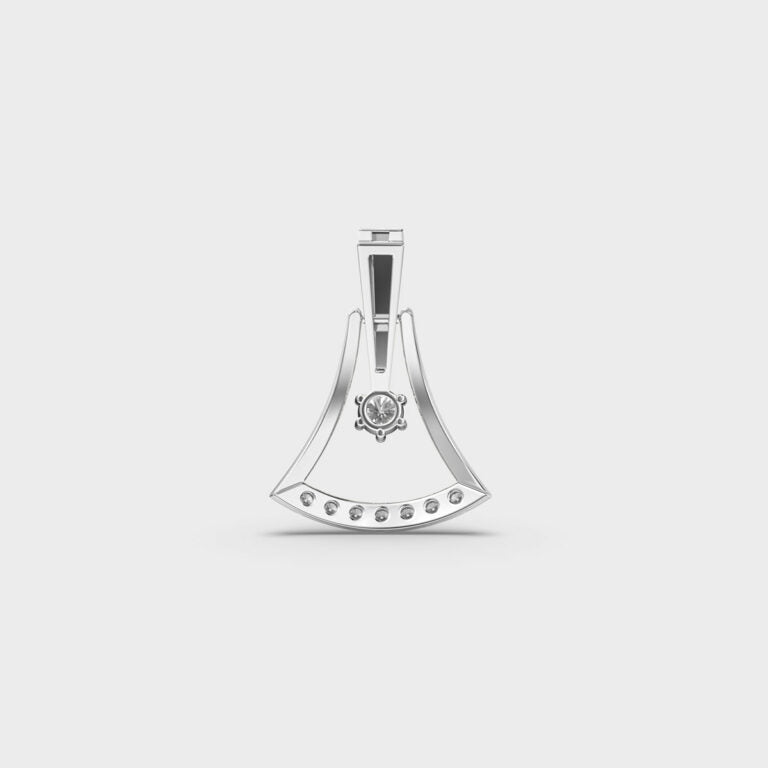 Blissful Bell Diamond Pendant (Without Chain)