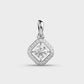Subtle Glimmer Diamond Pendant