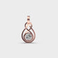 Enchanted Swirl Diamond Pendant
