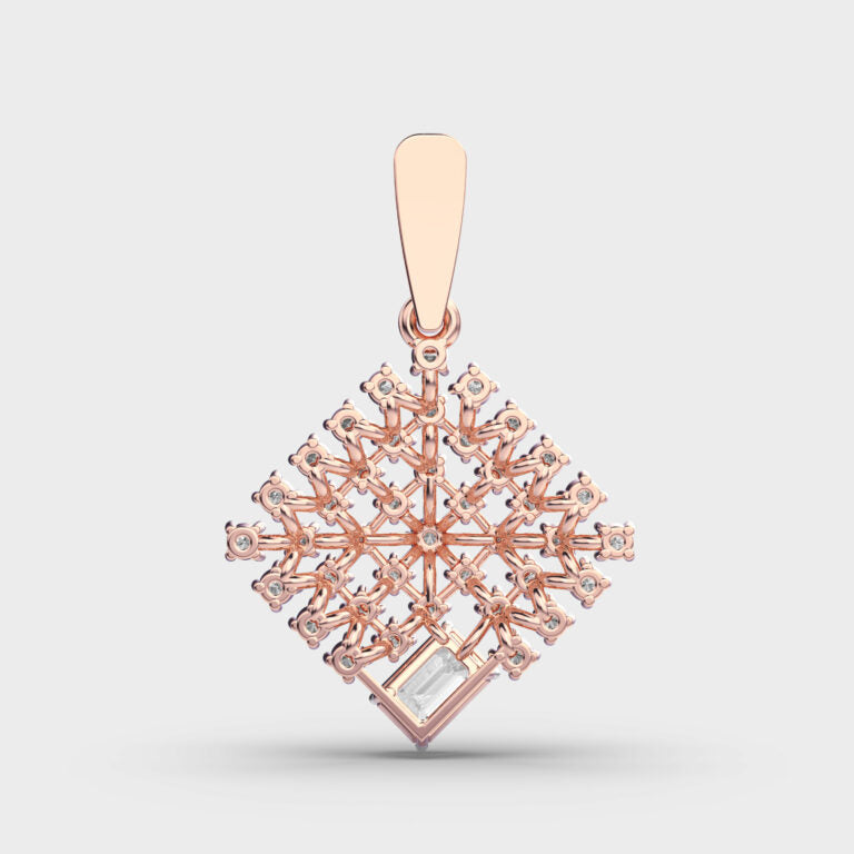 Radiant Splendor Diamond Pendant (Without Chain)