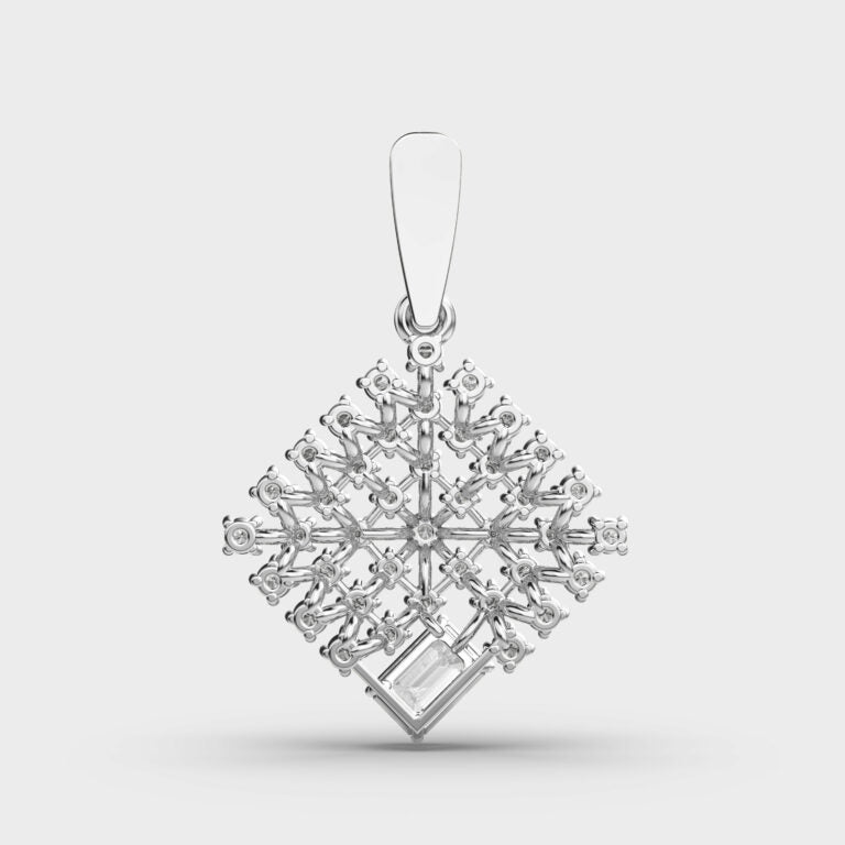 Radiant Splendor Diamond Pendant (Without Chain)