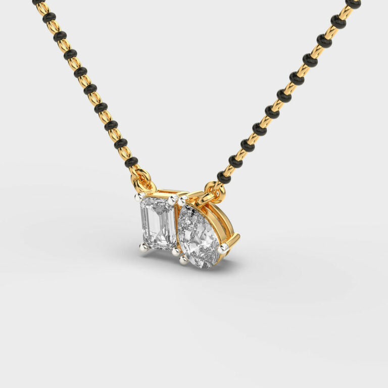 Uniquely Together Diamond Pendant (With Chain)