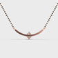 Minimalistic Presence Diamond Pendant (With Chain)