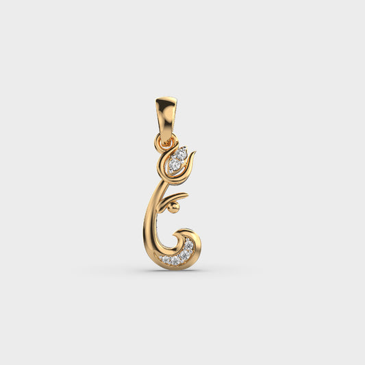 Jai Ganesha Diamond Pendant (Without Chain)