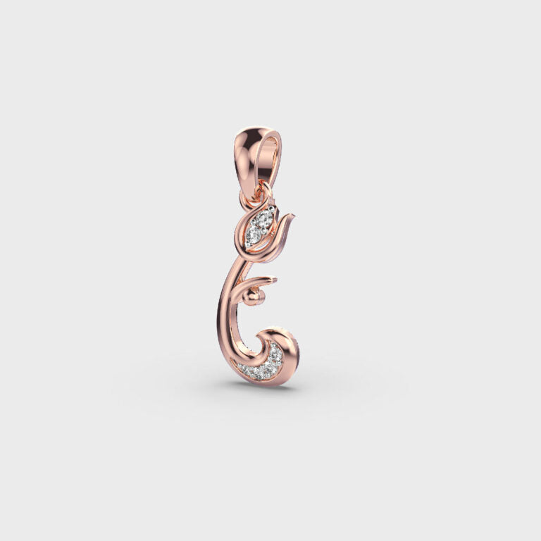 Jai Ganesha Diamond Pendant (Without Chain)